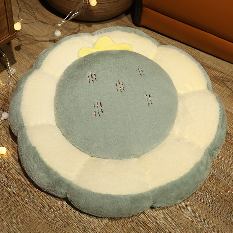 HKM-686995 Plush Round Cushion for Office, Bedroom, Living Room – Multiple Adorable Designs
