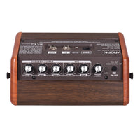 HKM-686995 Portable Bluetooth Acoustic Guitar Charging Speaker – 2.1 Channel, Built-in Lithium Battery, Wooden Shell, 5 Hours Playtime