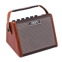 HKM-686995 Portable Bluetooth Acoustic Guitar Charging Speaker – 2.1 Channel, Built-in Lithium Battery, Wooden Shell, 5 Hours Playtime