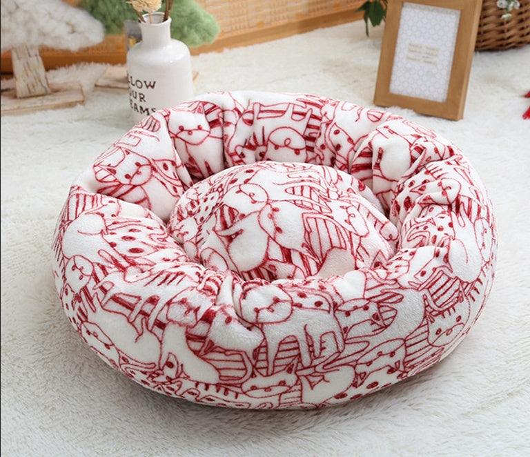 HKM-687059 Cozy Cotton Pet Nest for Dogs – Various Designs and Sizes for Year-Round Comfort