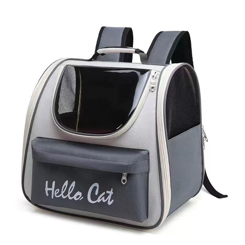 HKM-687123 Breathable Portable Pet Travel Bag with Large Space in Solid Color