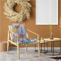 HKM-687315 Waterproof Rocking Chair Cushion Set with Backrests for Comfort and Support