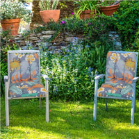 HKM-687315 Waterproof Rocking Chair Cushion Set with Backrests for Comfort and Support