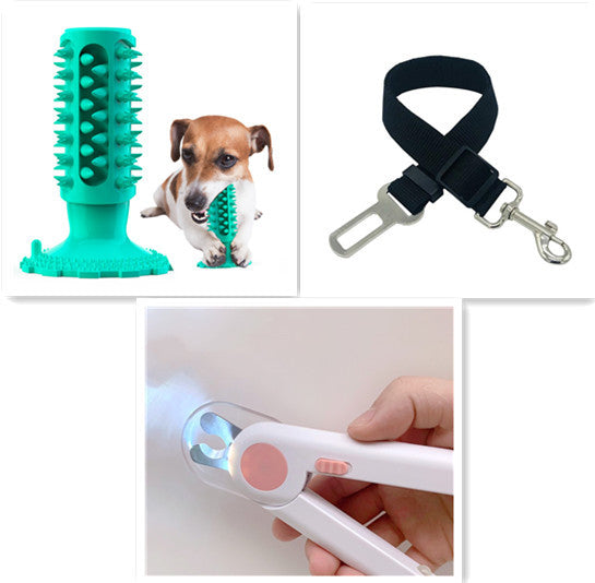 HKM-687379 Teeth Cleaning Dog Toothbrush Sucker Molar Stick Dog Bite Toy