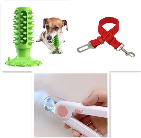 HKM-687379 Teeth Cleaning Dog Toothbrush Sucker Molar Stick Dog Bite Toy