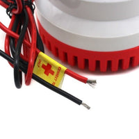 HKM-687443 12V Mini DC Submersible Bilge Pump with Float Switch for Marine Water Removal