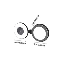 HKM-687507 Folding LED Mobile Phone Fill Light with Magnetic Suction and Tripod, Three Color Temperatures, Wireless Design