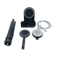 HKM-687507 Folding LED Mobile Phone Fill Light with Magnetic Suction and Tripod, Three Color Temperatures, Wireless Design
