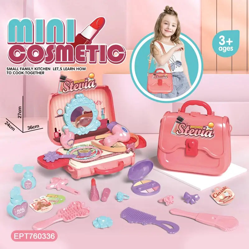 KTX-687763 Kids Pretend Play Kitchen Cook Set - 33 Pieces Playset for Ages 5-7