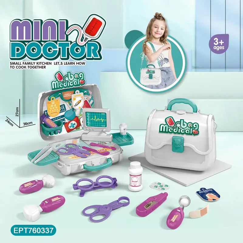 KTX-687763 Kids Pretend Play Kitchen Cook Set - 33 Pieces Playset for Ages 5-7