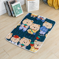 HKM-687891 Cotton Non-Slip Dog Mat in Various Fun Designs and Sizes