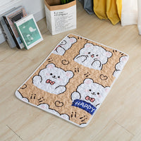 HKM-687891 Cotton Non-Slip Dog Mat in Various Fun Designs and Sizes