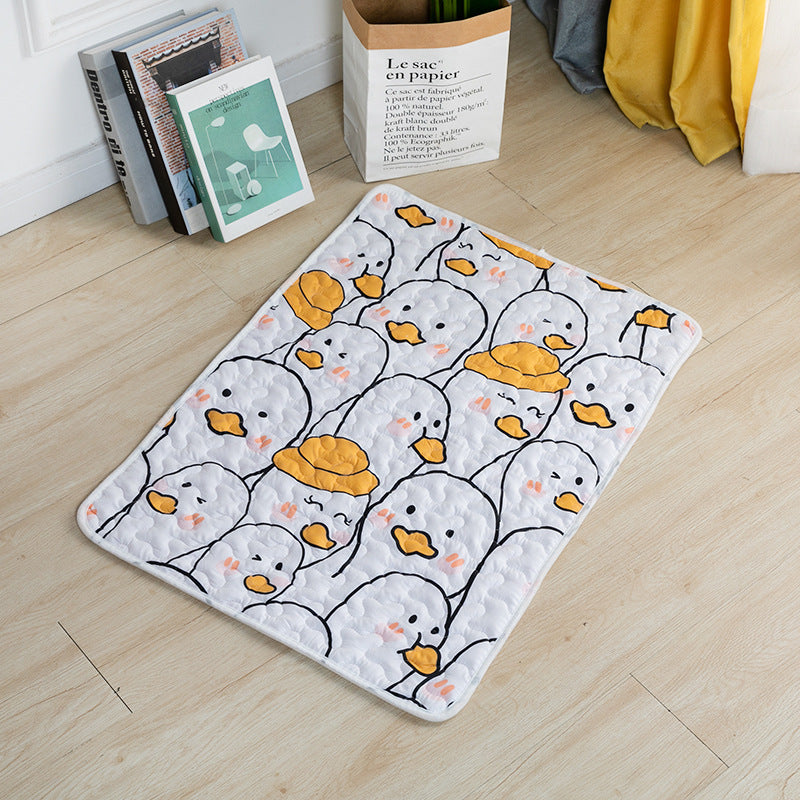 HKM-687891 Cotton Non-Slip Dog Mat in Various Fun Designs and Sizes