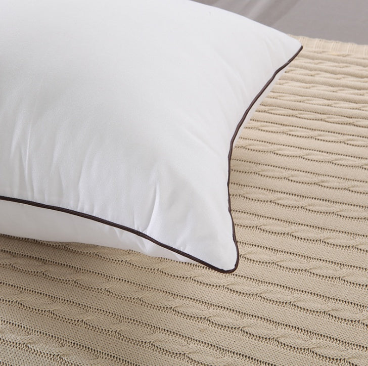 HKM-688211 Feather Velvet Pillow in Various Sizes with Soft Chemical Fiber & Down Feather Fill