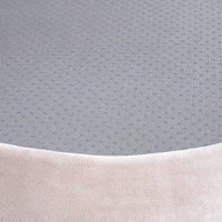 HKM-688211 Super Soft Light Gray Plush Bed Pet Pad for Dogs - 50cm, 60cm, 76cm Sizes Available