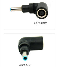 HKM-688275 19.5V Power Adapter Converter 7.4x5.0mm Female to 4.5x3.0mm Male Connector