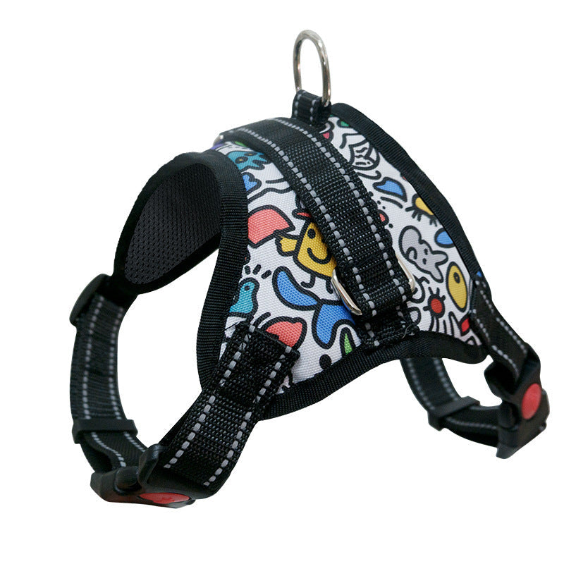 HKM-688275 Medium Large Dog Saddle Chest Strap for Secure and Comfortable Walks