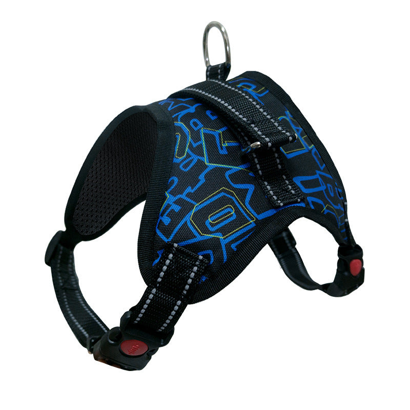 HKM-688275 Medium Large Dog Saddle Chest Strap for Secure and Comfortable Walks