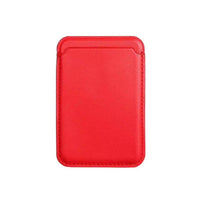 HKM-688339 MagSafe Magnetic Leather Card Holder Wallet Case for iPhone 14 Pro Max, 13, 12 - Adjustable Stand and Wide Compatibility