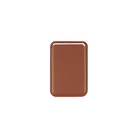 HKM-688339 MagSafe Magnetic Leather Card Holder Wallet Case for iPhone 14 Pro Max, 13, 12 - Adjustable Stand and Wide Compatibility