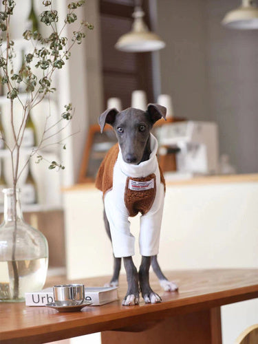 HKM-688723 Warm Fleece Dog Clothes for Small and Medium Breeds - Autumn/Winter Greyhound Accessories
