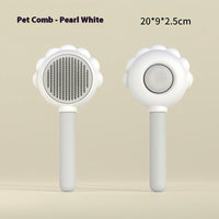 HKM-688851 2-in-1 Self-Cleaning Dog and Cat Brush with Spray Feature for Effortless Grooming and Hair Removal