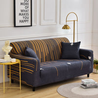 HKM-688915 Full Stretch Knitted Sofa Cover for Leather and Fabric Sofas – Fits 1 to 4 Seat Sizes