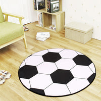 HKM-688979 Round Polyester Fiber Chair Cushion and Floor Mat for Office and Home Use