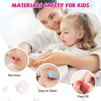 HKM-689043 Girls Real Makeup Kit for Kids - Fun and Creative Playset for Ages 2 to 13