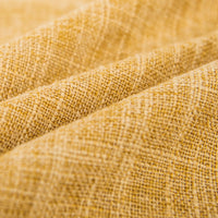 HKM-689299 Solid Color Linen Sofa Pillowcase with PP Cotton Filling - Modern Simple Design