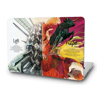 HKM-689427 Protective Plastic Case for Apple Notebooks - Compatible with 11.6, 12, 13.3, 15.4, and 16 Models
