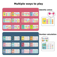 HKM-689811 Educational Ball Track Game for Kids with Sound and Light Features - Ideal Math Learning Toy for Ages 2-4