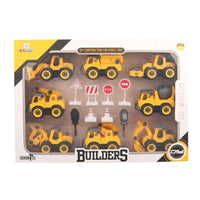 HKM-689875 DIY Take Apart Mini Truck Engineering Set for Kids - 8-Piece Plastic Vehicle Toy