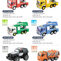 HKM-689875 DIY Take Apart Mini Truck Engineering Set for Kids - 8-Piece Plastic Vehicle Toy