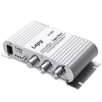 HKM-689939 Dual Channel HIFI Aluminum Alloy Amplifier Woofer for Car and Motorboat - Model LP-808, 20W Power