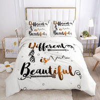 HKM-690003 3D Geometric Pattern Duvet Cover Bedding Set in Polyester Fiber for Twin to King Size Beds
