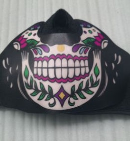 HKM-690195 Luminous Cotton Face Mask - Battery Powered - 26x20x3cm - Lightweight Design