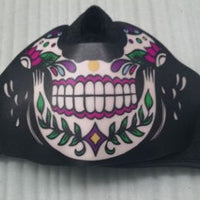 HKM-690195 Luminous Cotton Face Mask - Battery Powered - 26x20x3cm - Lightweight Design