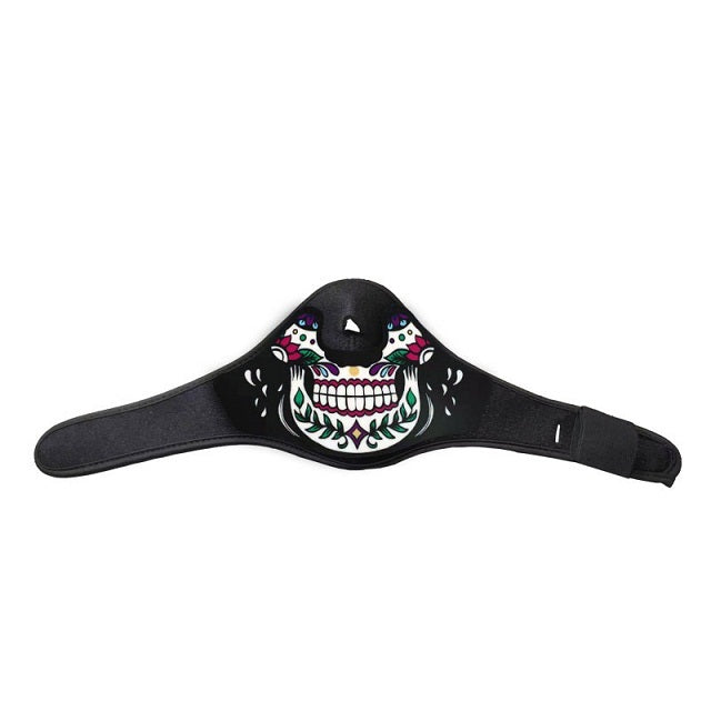 HKM-690195 Luminous Cotton Face Mask - Battery Powered - 26x20x3cm - Lightweight Design