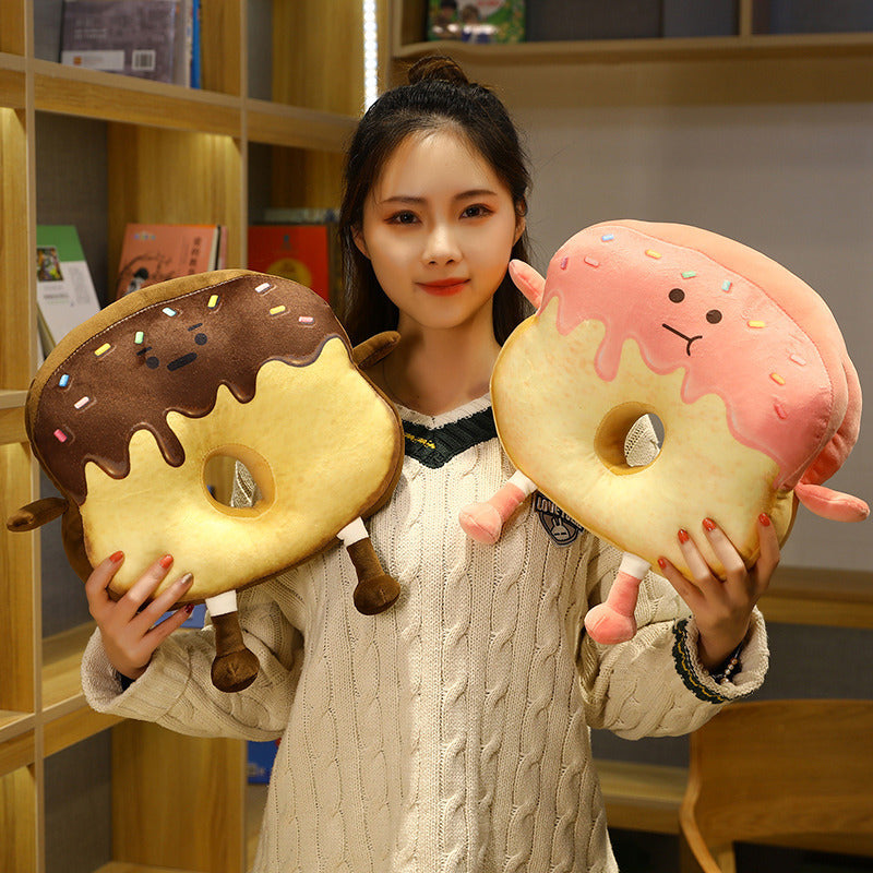 HKM-690195 Replica Toast Pillow – Chocolate, Strawberry, Golden Smile, Pineapple, Roasted Sadness – 35x30x10cm