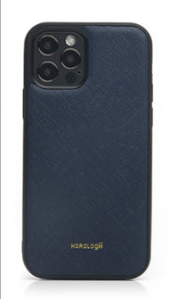 HKM-690323 Cowhide Leather Phone Case for iPhone Models - Dirt Resistant and Explosion-Proof Design