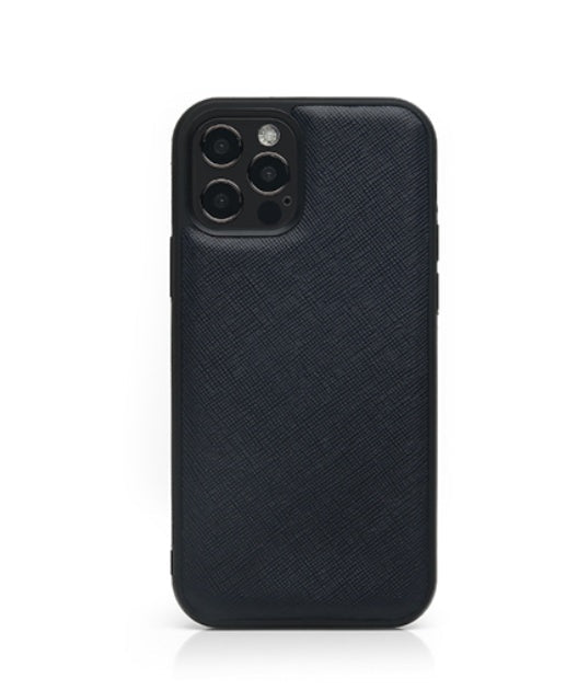 HKM-690323 Cowhide Leather Phone Case for iPhone Models - Dirt Resistant and Explosion-Proof Design