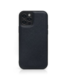 HKM-690323 Cowhide Leather Phone Case for iPhone Models - Dirt Resistant and Explosion-Proof Design