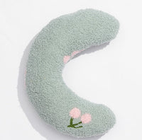 HKM-690515 U-Shaped Plush Pillow for Cats and Dogs, Cervical Spine Support in Various Patterns
