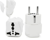 HKM-690579 European Standard Travel Power Socket - Multi-Purpose Plug for Adapting Devices (6A, 600W)