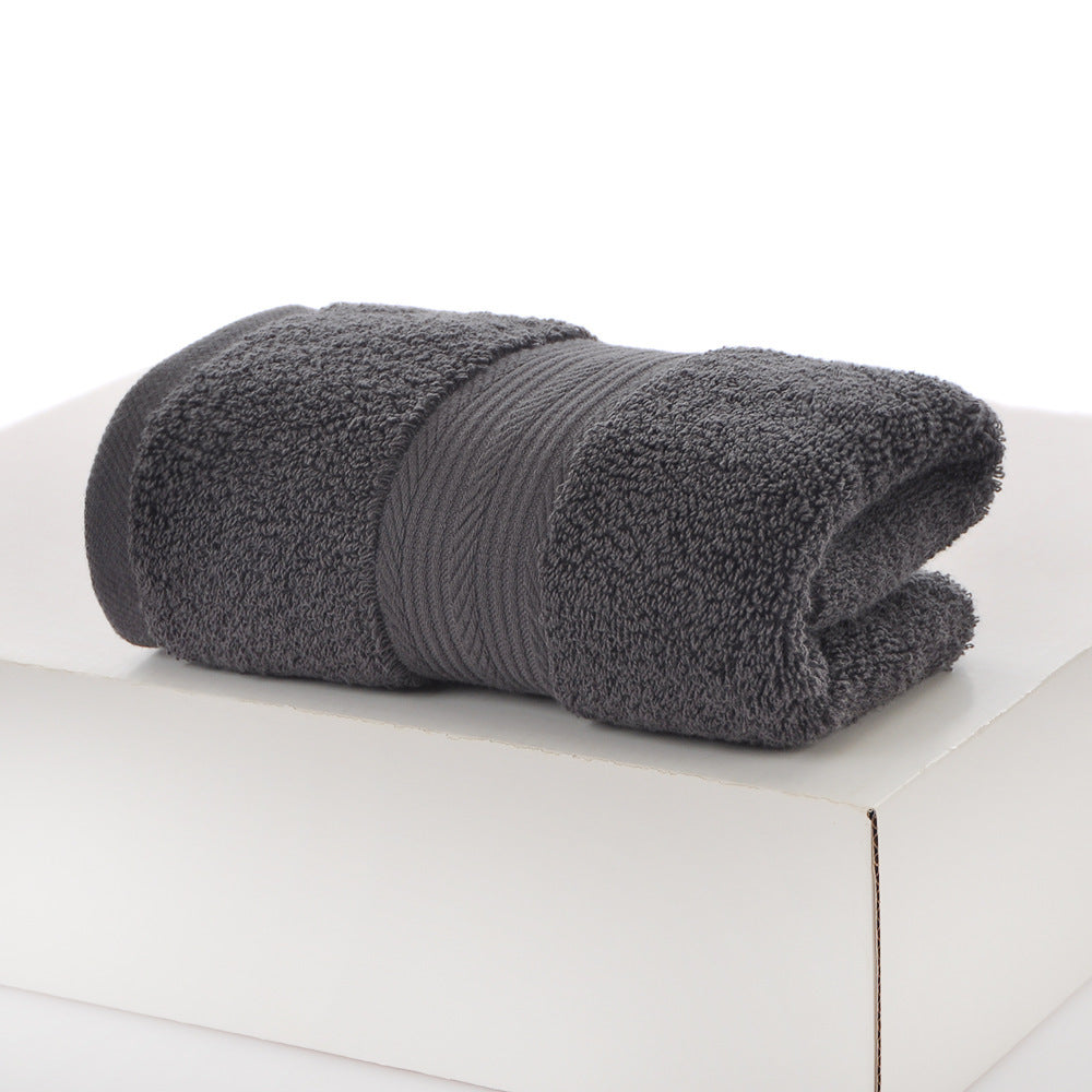 HKM-690643 Cotton Towels in Various Colors, Quick-Dry and Highly Absorbent, Set of 4/5/8