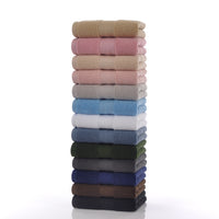 HKM-690643 Cotton Towels in Various Colors, Quick-Dry and Highly Absorbent, Set of 4/5/8