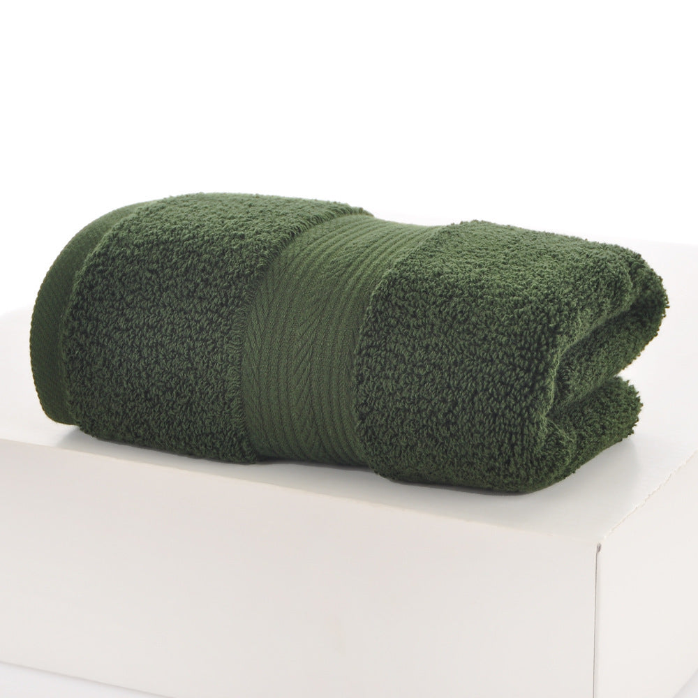 HKM-690643 Cotton Towels in Various Colors, Quick-Dry and Highly Absorbent, Set of 4/5/8