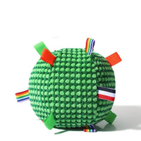 HKM-690835 Dog Toy Vocal Ball Ring Rolling Molar Toy Wear-resistant Bite-resistant To Sleep With Vent Dog Toy Pet Toy