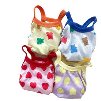 HKM-690835 Summer Cat and Dog Sling Vest in Purple and Pink, Breathable Design for Pet Comfort